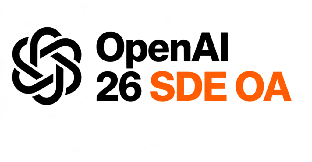 OpenAI 26 SDE OA
