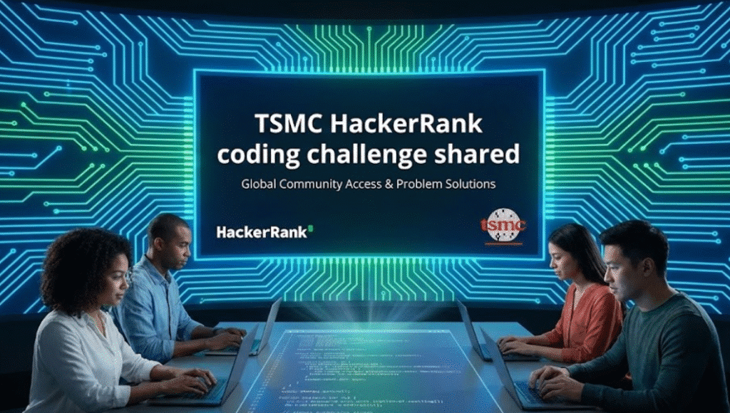 台积电hackerrank题目