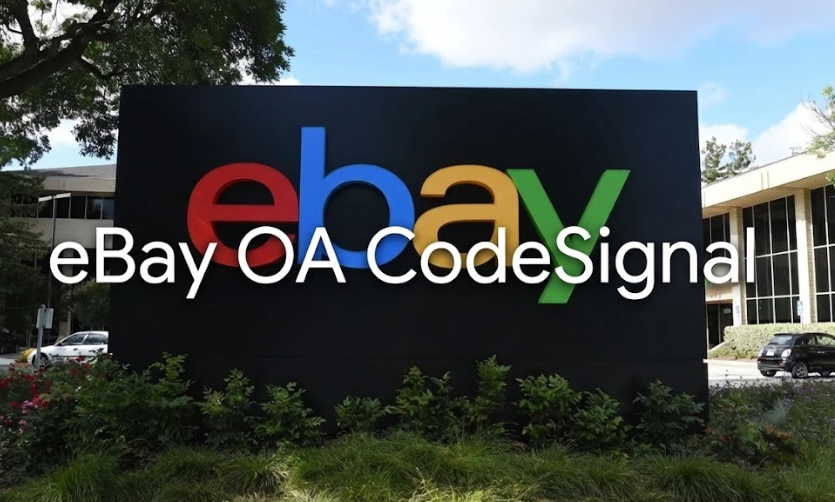 eBay OA CodeSignal