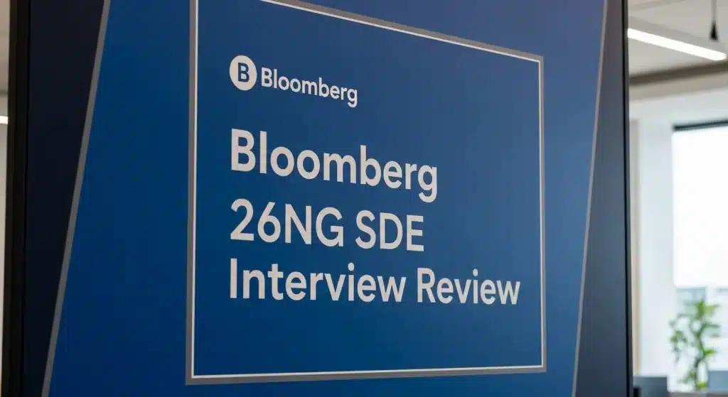 Bloomberg 26NG SDE 面試覆盤｜Phone + VO + EM 全流程詳解