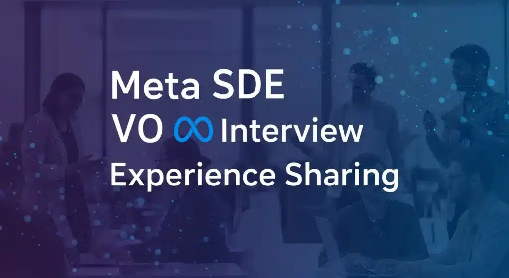 Meta SDE VO interview experience sharing|Coding real questions +BQ summary Meta SDE VO interview experience sharing|Coding real questions +BQ summary