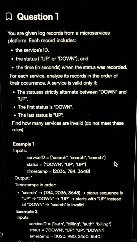 IBM OA-Q1：日志状态是否合法判断