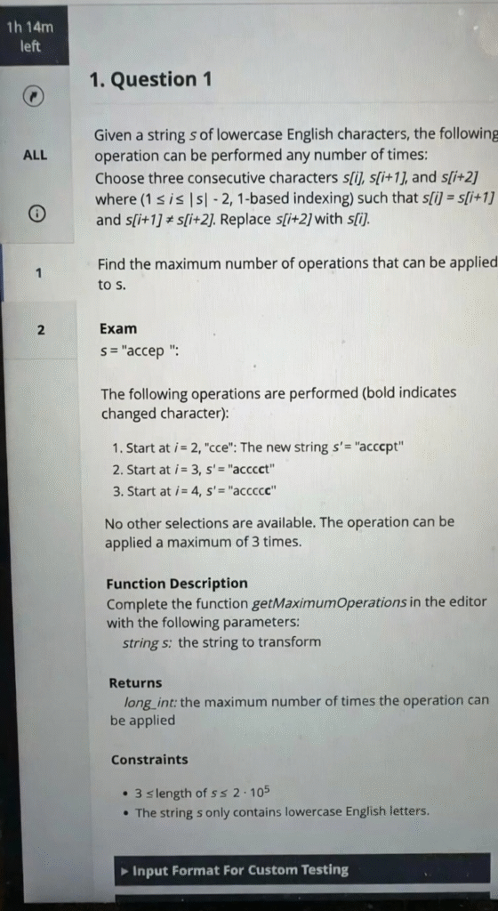 字符串最大操作次数