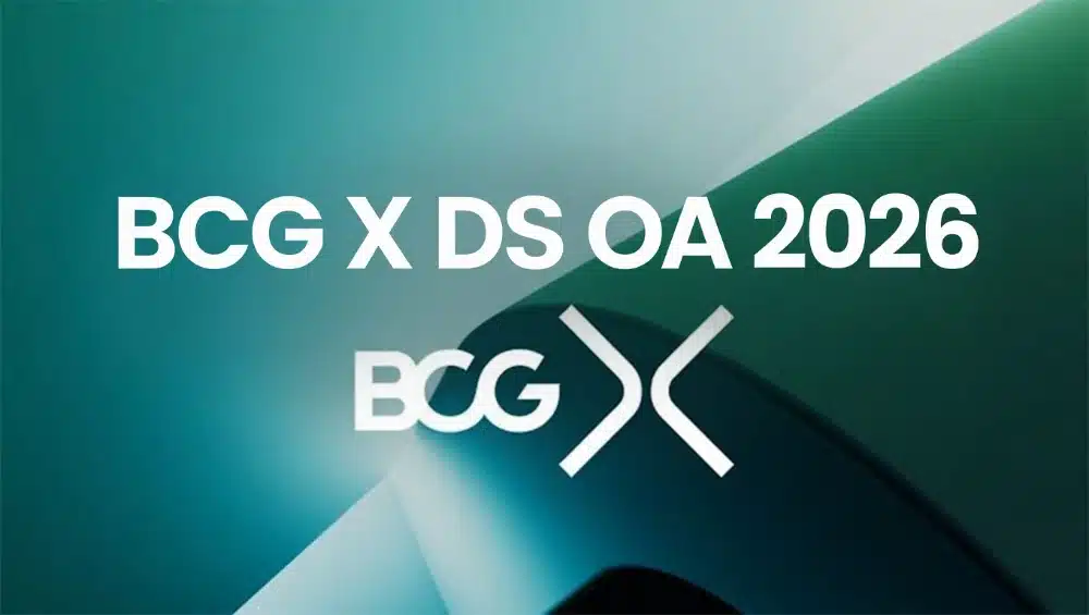 BCG X OA 2026 最新真题曝光｜90分钟4题全流程真实难度解析
