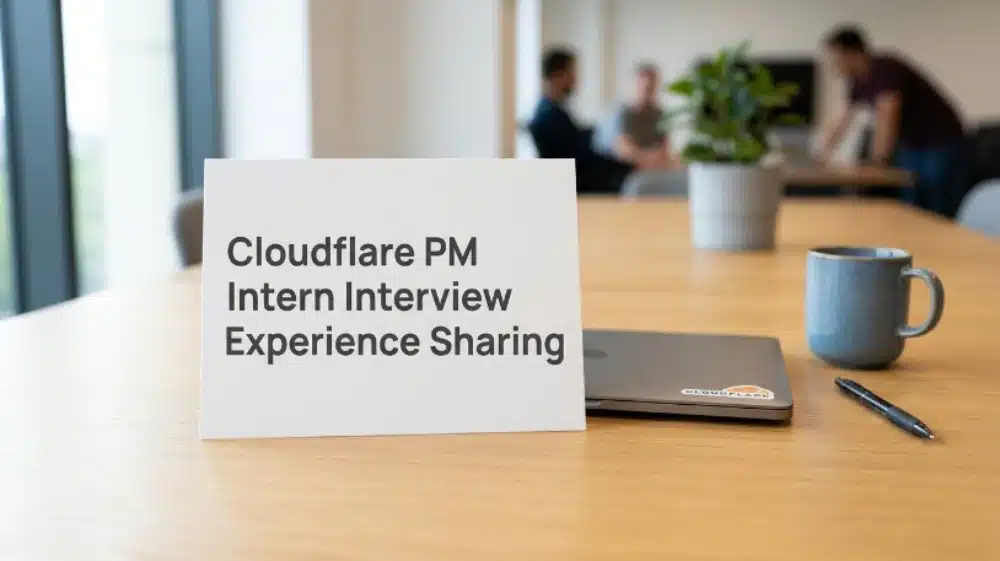 Cloudflare PM Intern 26 面经 | 美本大三双背景顺利通过四轮完整复盘