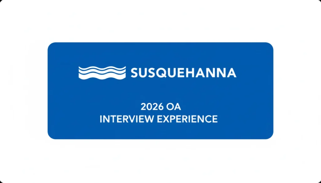 Susquehanna 2026 OA 面經｜題型拆解 + 速通思路-Programhelp整理