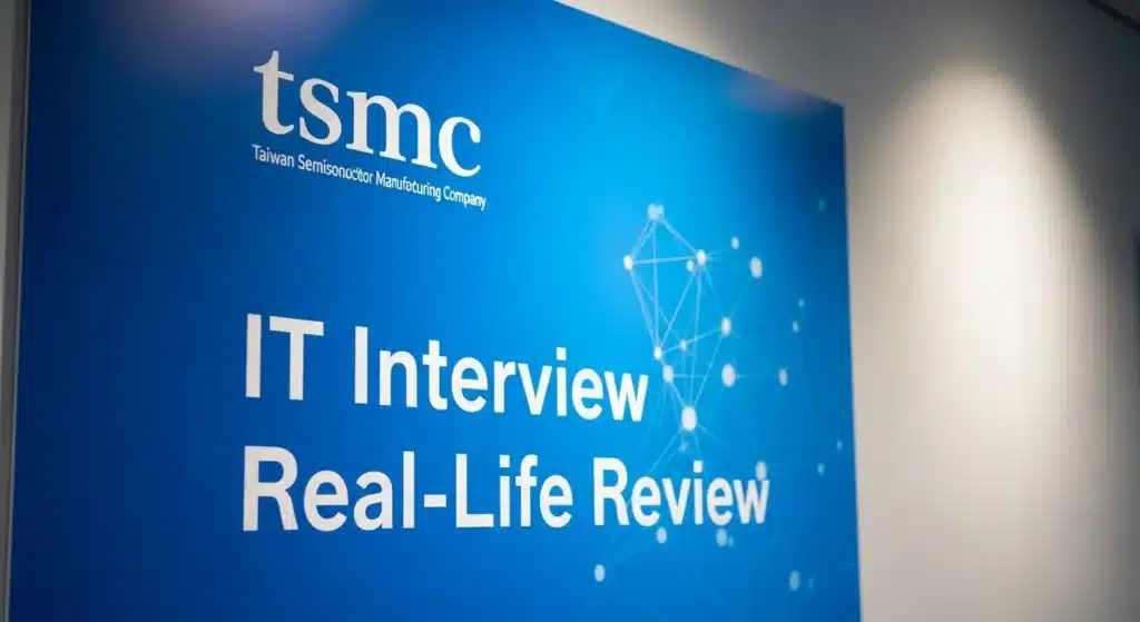 台积电 TSMC IT 面试真实复盘|从 OA 到 Offer,全流程细节一次讲清 台积电 TSMC IT 面试真实复盘|从 OA 到 Offer,全流程细节一次讲清